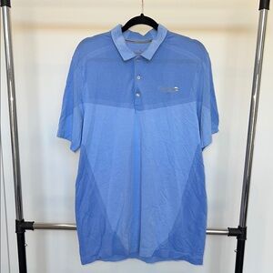 Puma Men's Light Blue Polo Shirt